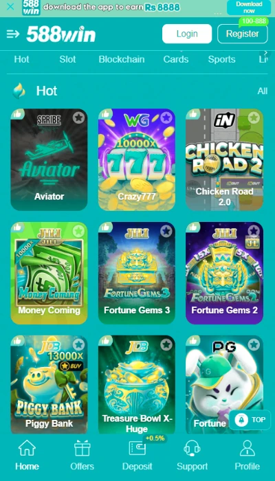 588 win game dashboard image