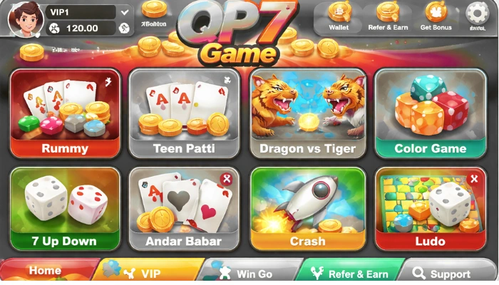 QP7 Game dashboard Image