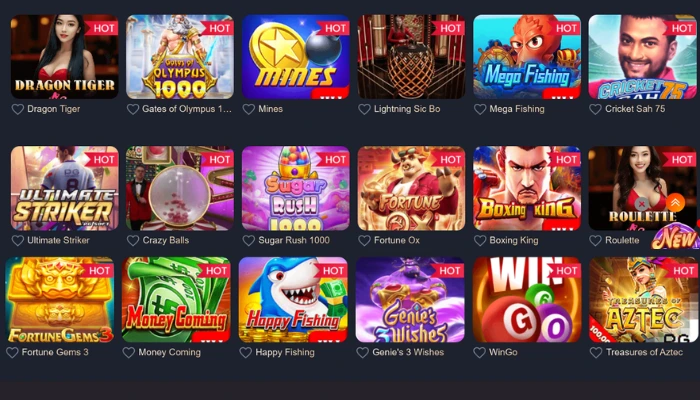 gamespk game dashboard image