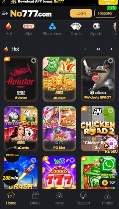 777no dashboard image