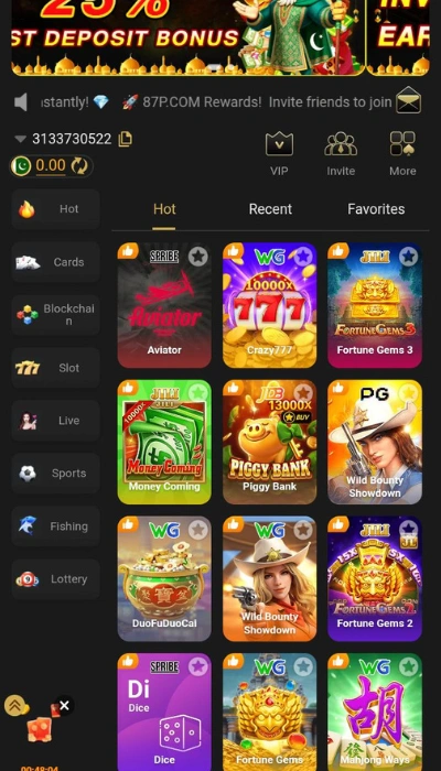 87P Game Dashboard image