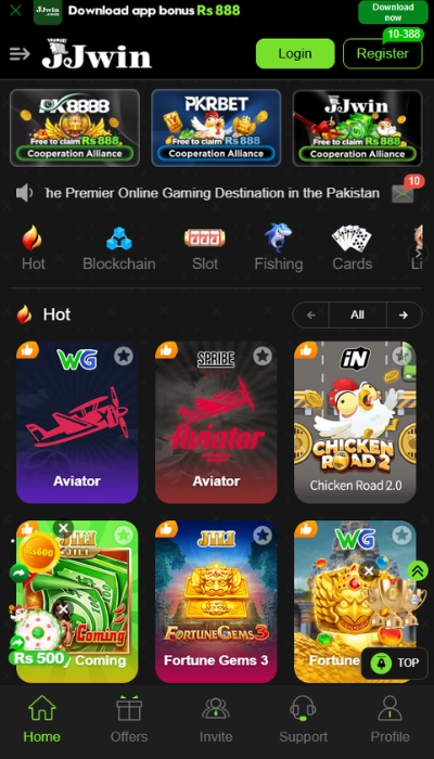 JWin Game Dashboard image