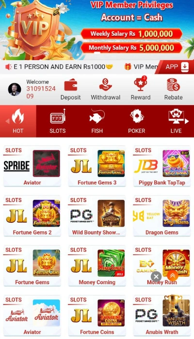 5555Pk Game Dashboard image
