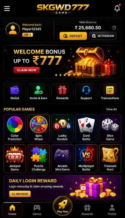 SKGWD777 Game Dashboard image