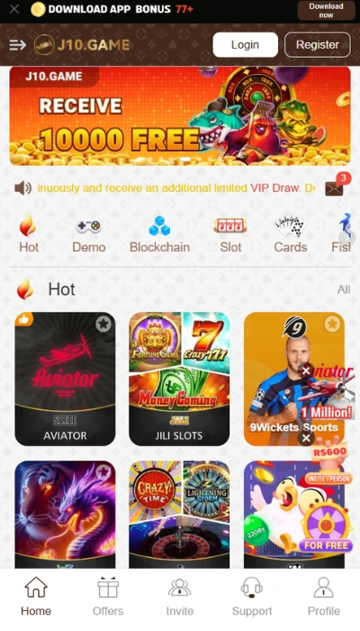 j10 Game Dashboard image
