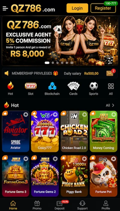 qZ786 Game Dashboard image
