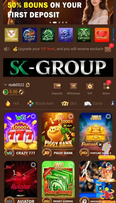 SK-KHI777 Game Dashboard image